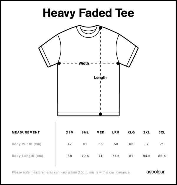 SIN Heavy Faded Tee - Image 5